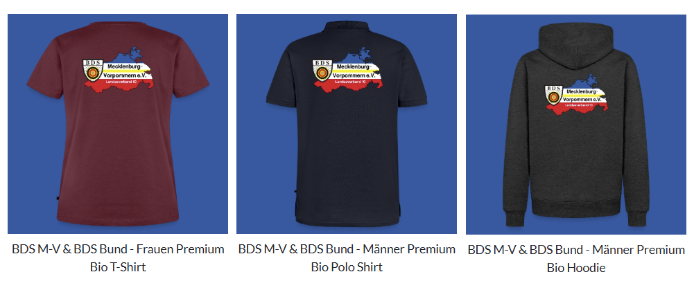 Du betrachtest gerade Neuer Onlineshop des BDS M-V